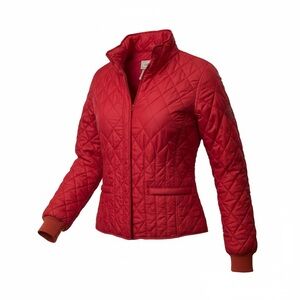 L.L. Bean Quilted Red Jacket